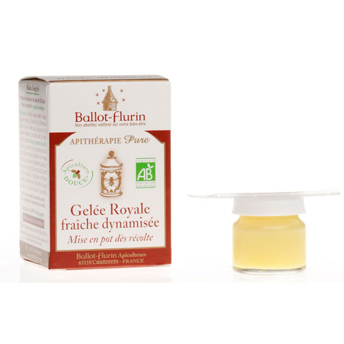 Gelée Royale Bio 10g - Qualité exceptionnelle - Ballot-Flurin