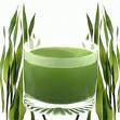 Jus d'herbe verre