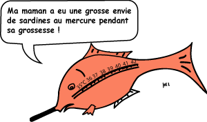 Poisson-thermometre